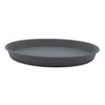 thumbnail image 1 of The HC Companies 17.5 Inch Round Prima Plastic Plant Saucer - Indoor Outdoor Plant Trays for Pots - 17.8 Inchx17.8 Inchx2.01 Inch in Warm Gray, 1 of 6