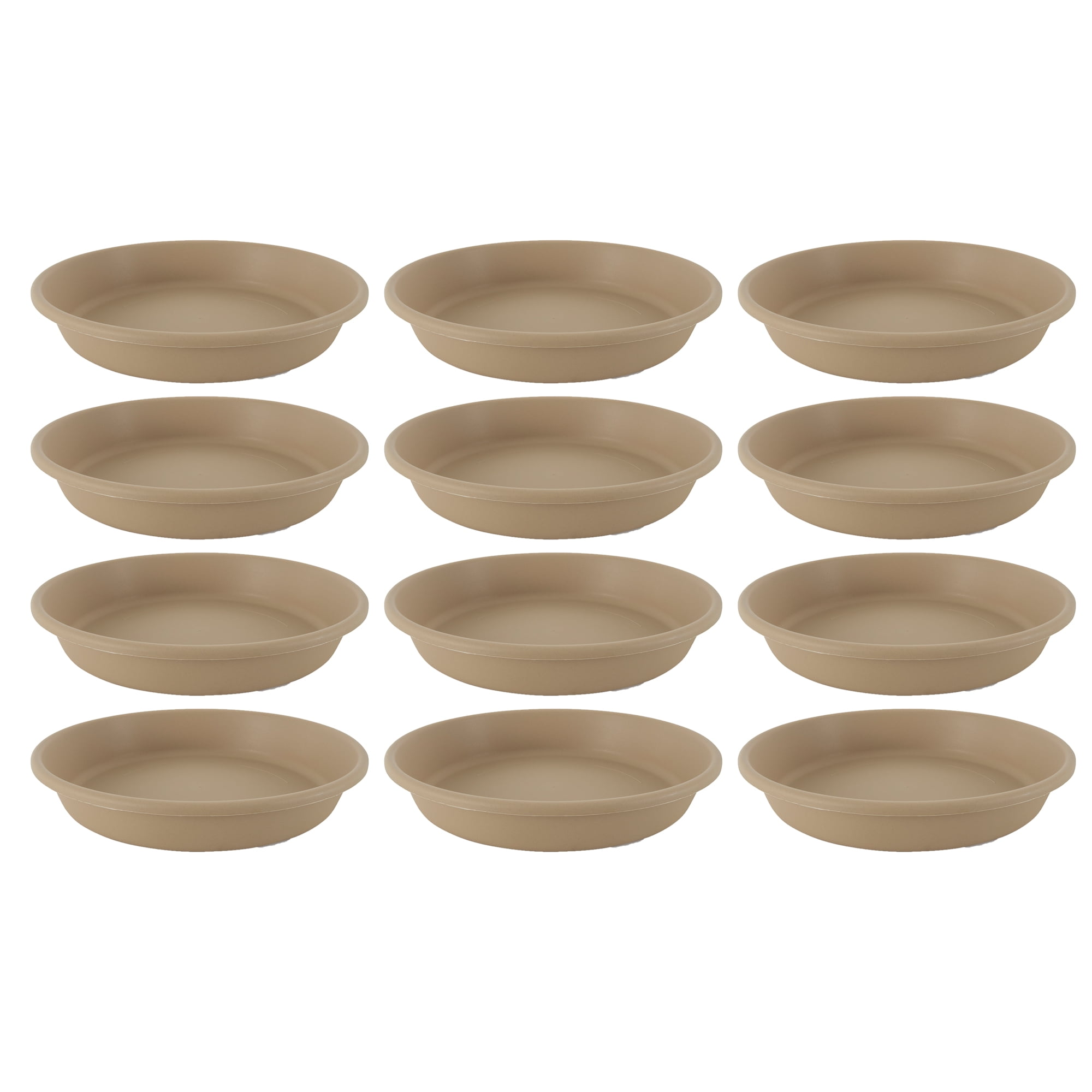 The HC Companies 21 In Planter Saucer for Classic Pots, Sandstone