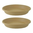 thumbnail image 1 of The HC Companies 21 In Planter Saucer for Classic Pots, Sandstone, 2 Pack, 1 of 10