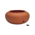 thumbnail image 1 of The HC Companies 21 Inch Plastic Outdoor Hose Storage Hideaway Pot, Terra Cotta, 1 of 4