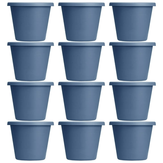 The HC Companies 24 Inch Indoor and Outdoor Flower Pot (12 Pack)
