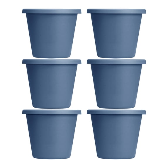 The HC Companies 24 Inch Indoor and Outdoor Flower Pot (6 Pack)