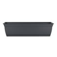 thumbnail image 1 of The HC Companies 30 Inch Eclipse Window Flower Box with Removable Saucer, Gray, 1 of 5
