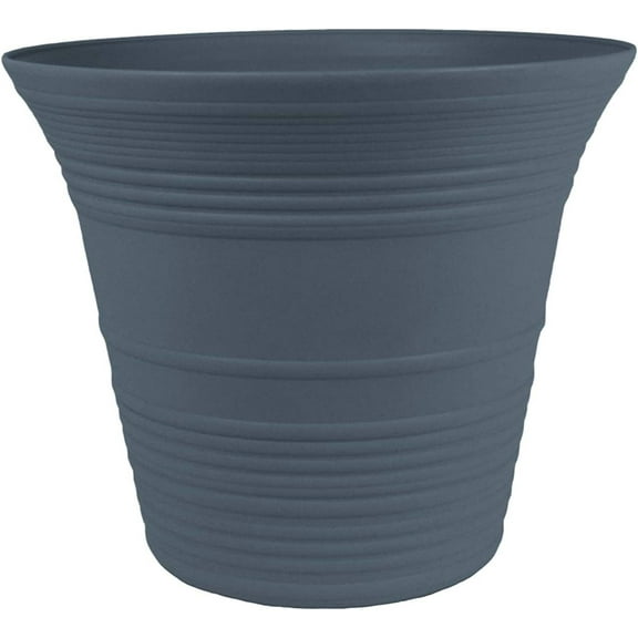 The HC Companies 9" Sedona Planter in Slate Blue