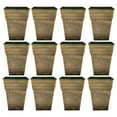 thumbnail image 1 of The HC Companies Avino 16 Inch Square Planter Pot (12 Pack), 1 of 8