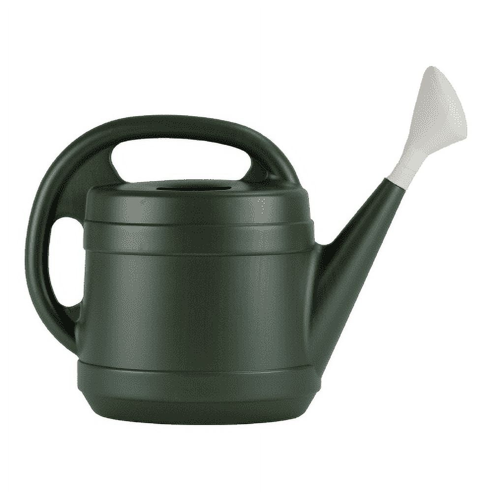 Green Plastic 2-Gallon Ergonomic Watering Can
