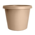 thumbnail image 1 of The HC Companies Prima Planter Round Plant Pot - Plastic, Drainage Holes - 8", Beige, 1 of 7