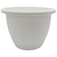 thumbnail image 1 of The HC Companies Sevilla Round Self-Watering Pot with Internal Disk, 14 Inch, White, 1 of 7