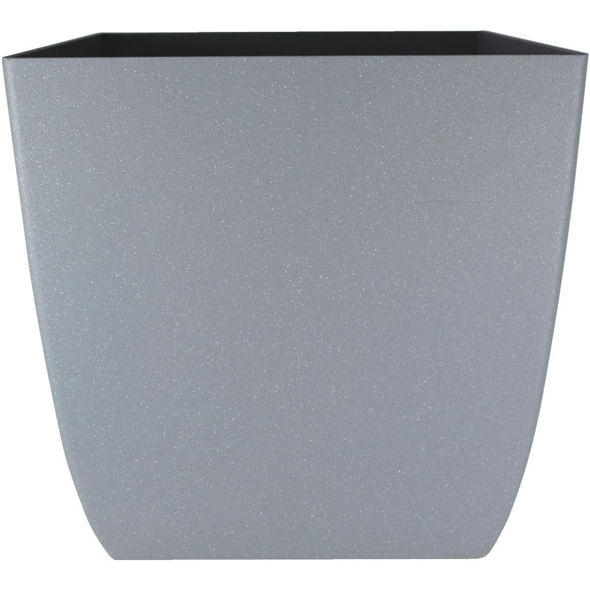 The HC Companies Square Planter, Pebble Gray - 16