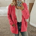 thumbnail image 1 of AXXD Cardigan Sweaters for Women Women's Sweaters Lightweight Open-Front Cardigan Solid Color, 1 of 5
