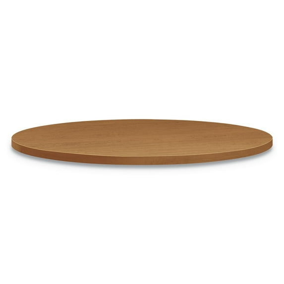 The HON HONBTRND42NCC 42 in. Between Laminate Round Table Top, Harvest