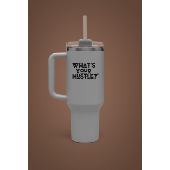 The HUSTLEY™ Quencher Tumbler (40oz) | Insulated  Great For Travel | Removable Straw  Lid Included | 4 Colors