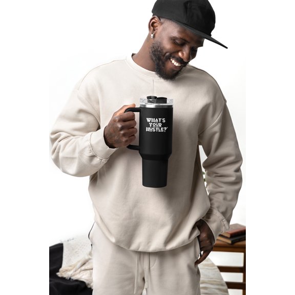 The HUSTLEY™ Quencher Tumbler (40oz) | Insulated  Great For Travel | Removable Straw  Lid Included | 4 Colors