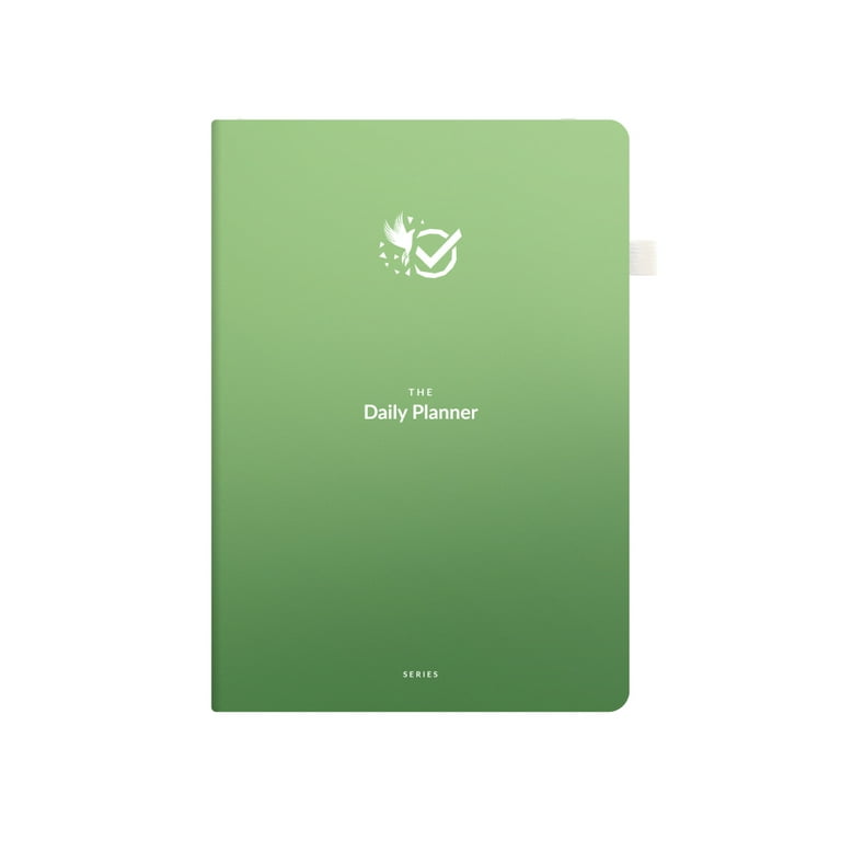 Habit Nest Daily Planner A5: Goal Setting, Organizer, Calendar 