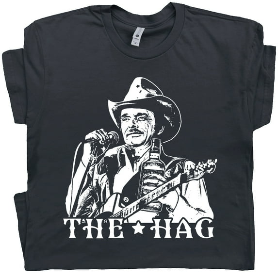 The Hag Vintage Country Music T Shirt for Men Women Guys Outlaw Mama Tried Western Theme Highwaymen Classic 90s Country Concert