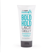 The Hair Diagram Bold Hold Lace Gelly Lace Melt Gel Glueless Temporary Hold for Lace Front Wigs & Hair Systems, 6oz