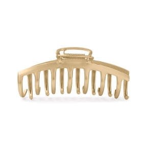The Hair Edit Gilded Timeless Claw Clip, Gold