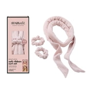 The Hair Edit Heatless Soft Ribbon Curl Set, Pink