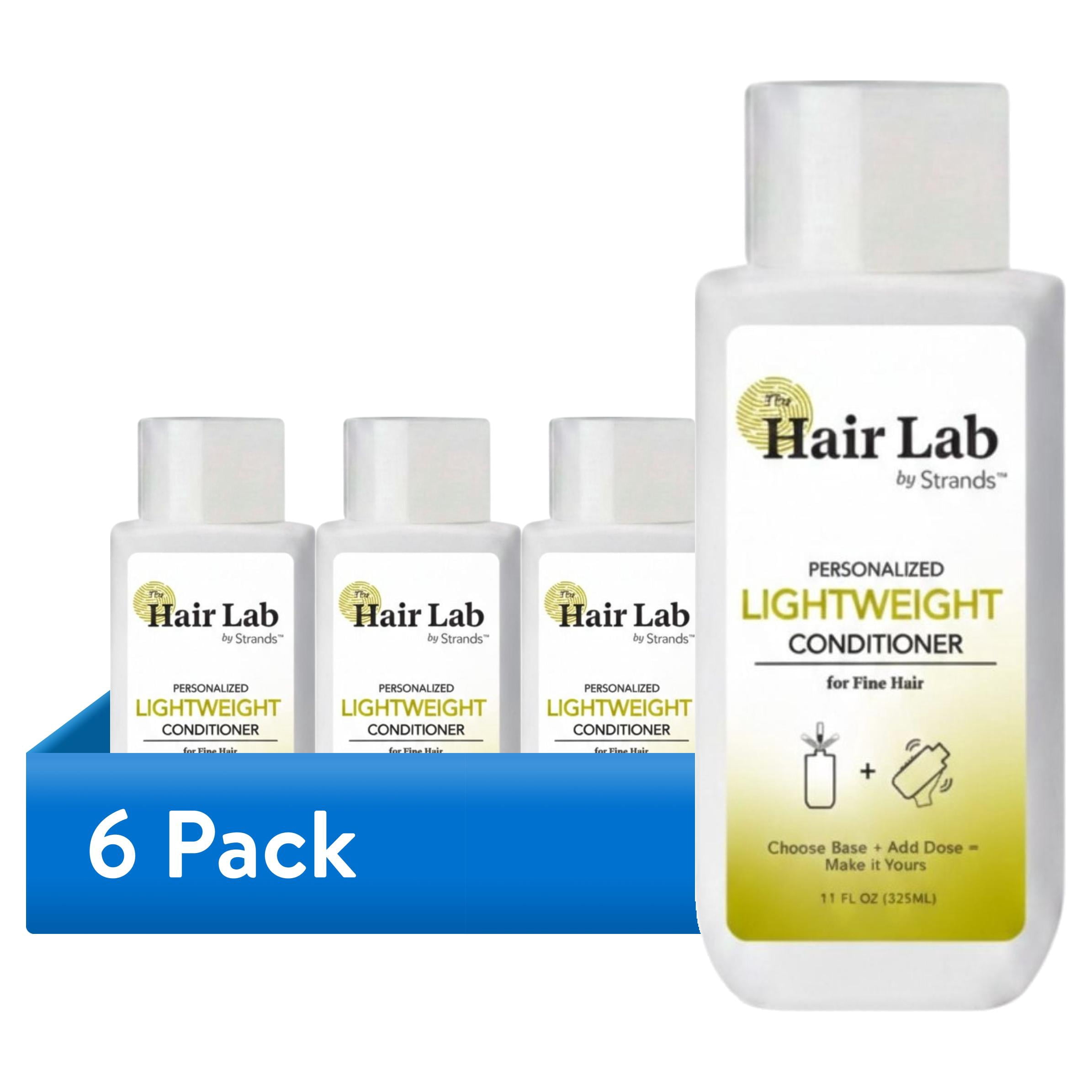(6 pack) The Hair Lab Lightweight Conditioner with Jojoba Seed Oil for Fine Hair, Sulfate & Paraben Free, 11 fl oz