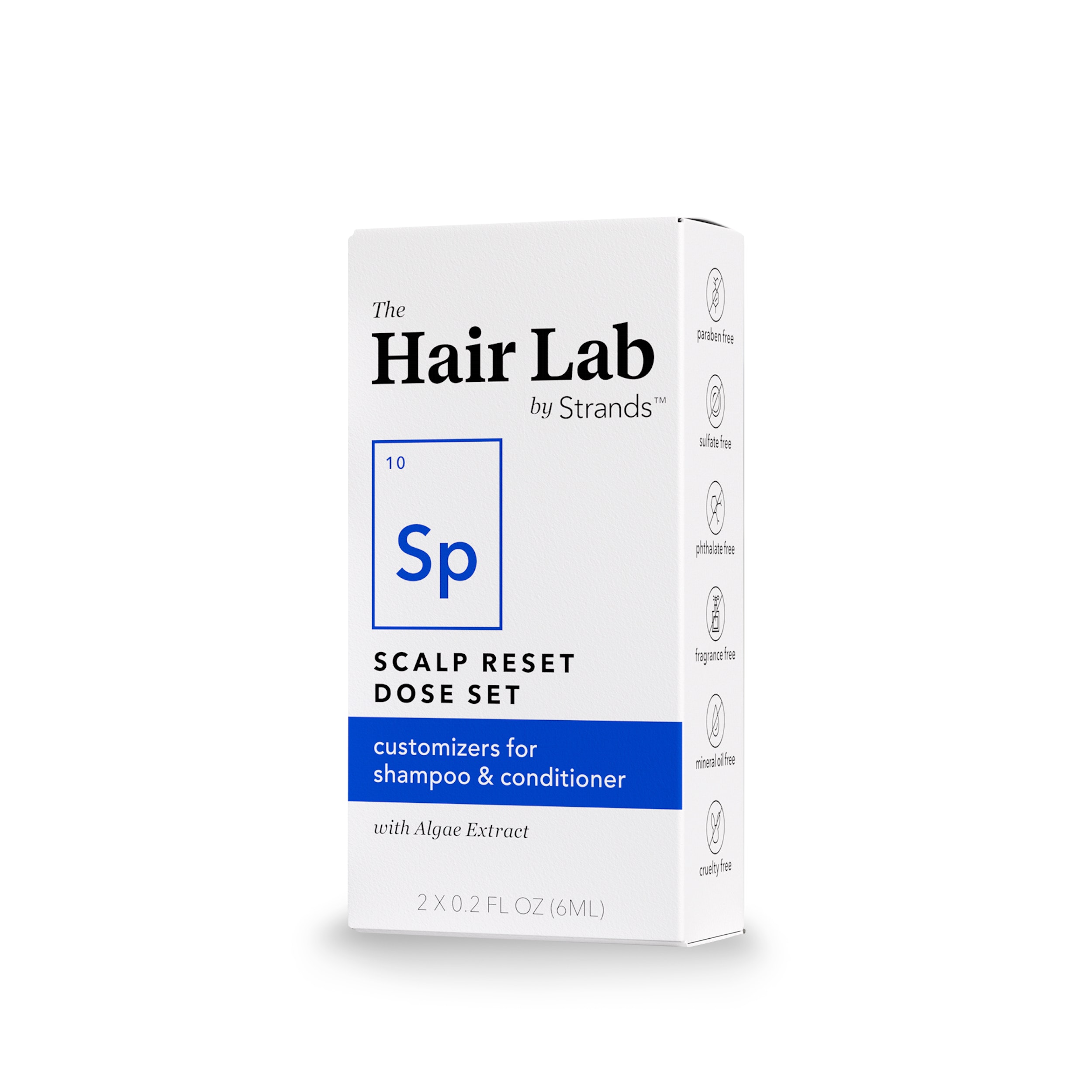 The Hair Lab Scalp Reset Shampoo and Conditioner Dose Set, 2 x 0.2 oz