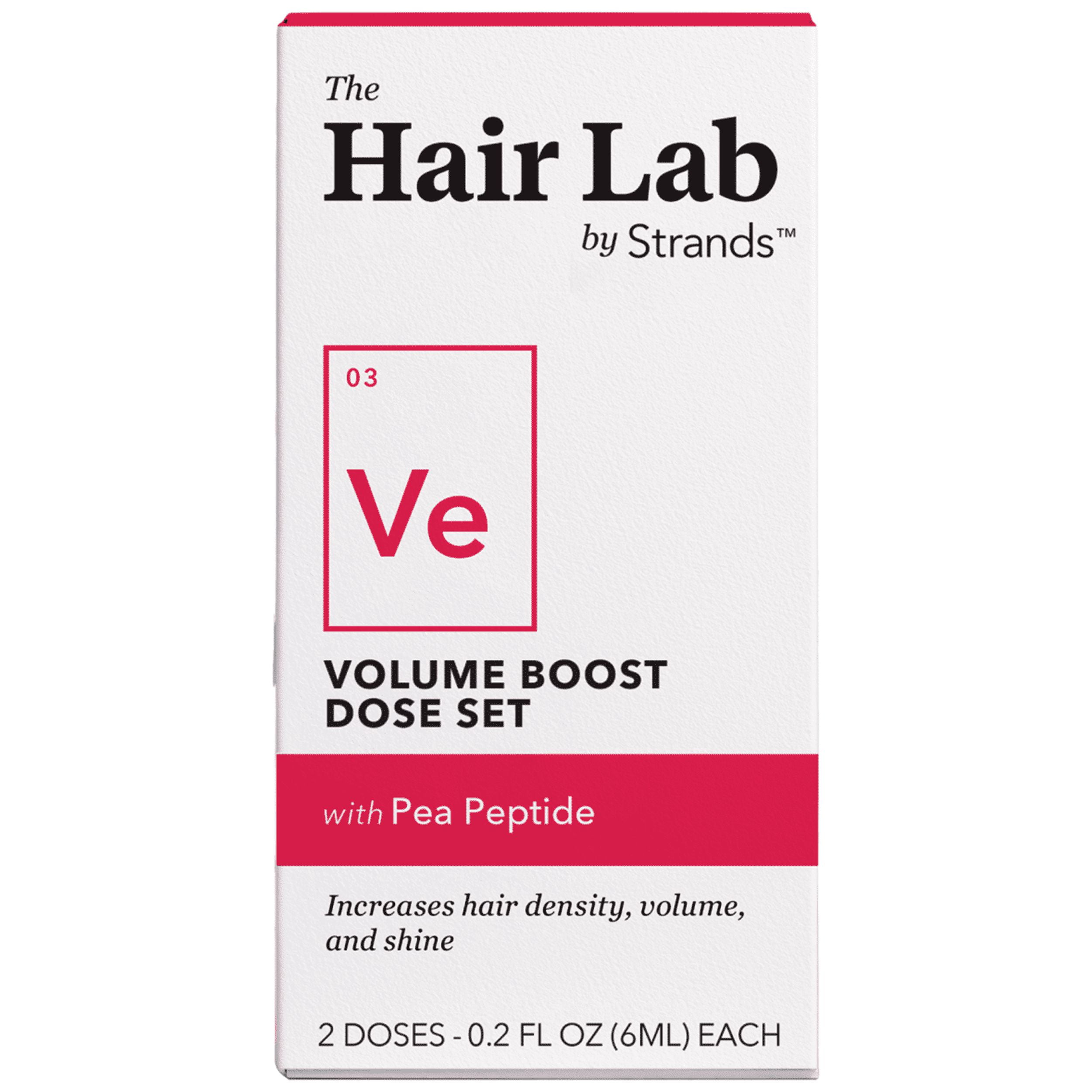 The Hair Lab Volume Boost Dose Set with Pea Peptide to Thicken