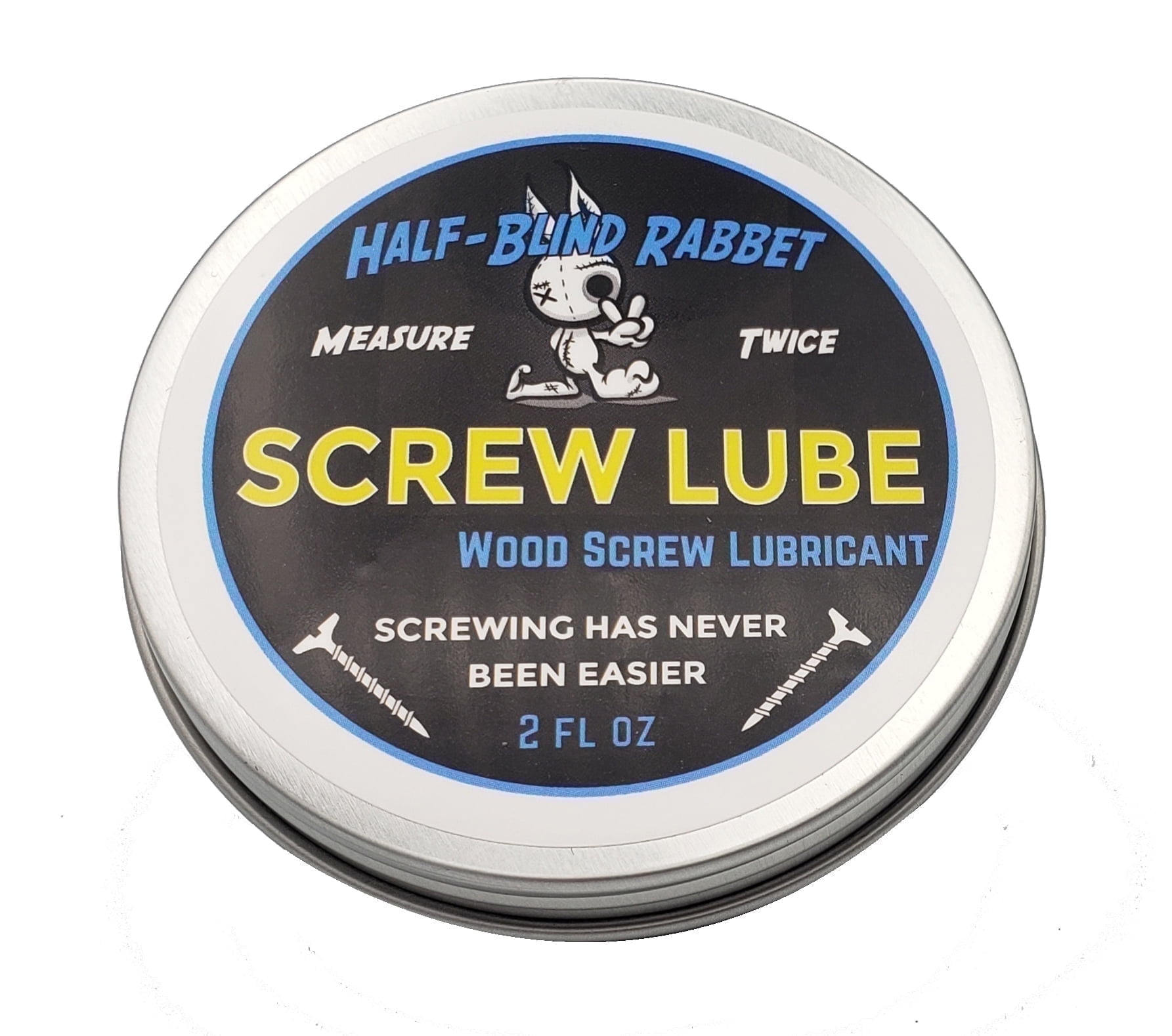 The Half-Blind Rabbet 2 oz Wood Screw Lubricant - Walmart.com