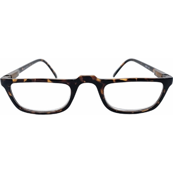 The Half Frame Reading Glasses, Unisex Half Rim Readers, Half Moon Cheaters