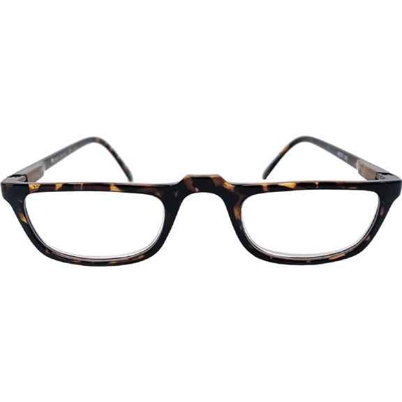 The   Half Frame Reading Glasses, Unisex Half Rim Readers, Half Moon Cheaters