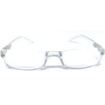 thumbnail image 1 of The  Half Frame Reading Glasses, Unisex Semi Rimless Readers + 2.50 Clear, 1 of 6