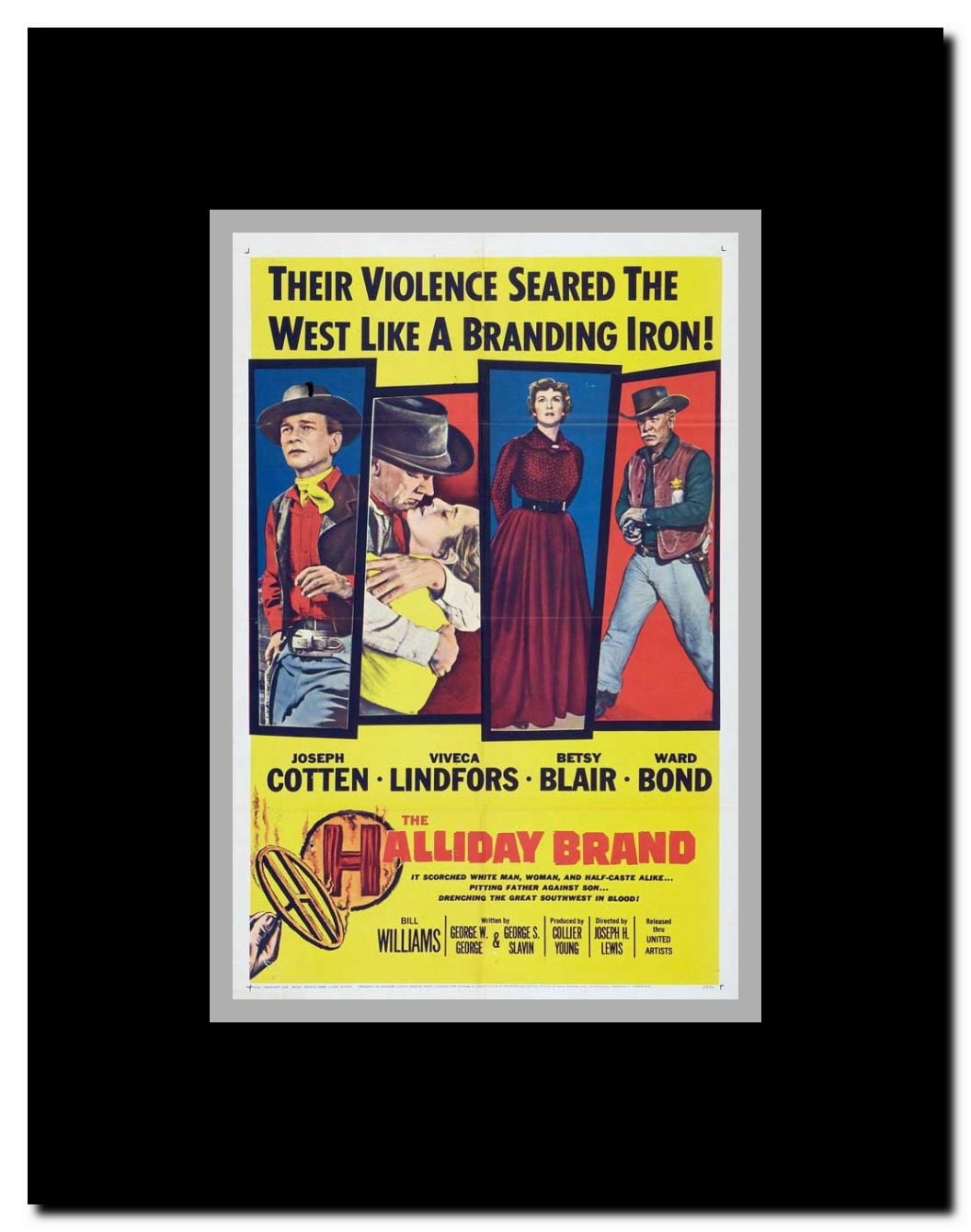 The Halliday Brand Framed Movie Poster
