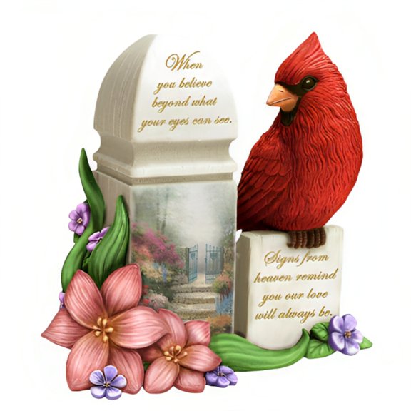 The Hamilton Collection A Love Beyond Measure Issue #2 Cardinal Figurine 5"