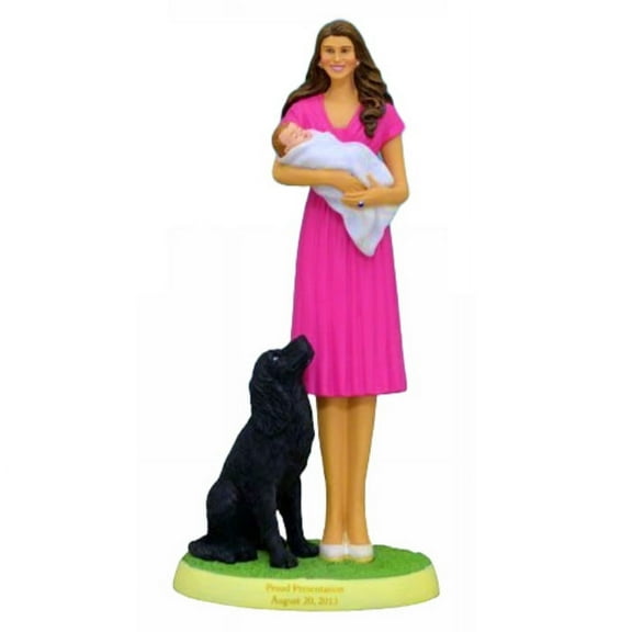 The Hamilton Collection "Proud Presentation" Prince William and Duchess Catherine's Newborn Prince George Figurine 8-Inches