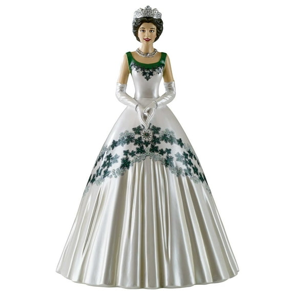 The Hamilton Collection Queen's Maple Leaf of Canada from Royal Style of Queen Elizabeth II Figurine Collection Issue #5 7-inches