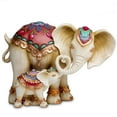 thumbnail image 1 of The Hamilton Collection Trunks of Love Mother and Child Elephant Statue Decor Figurine Set with Swarovski Crystals 8.5"-inches, 1 of 7