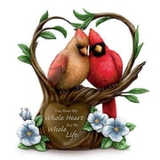 The Hamilton Collection You Have My Whole Heart For My Whole Life Songbird Figurine 4.5-inches