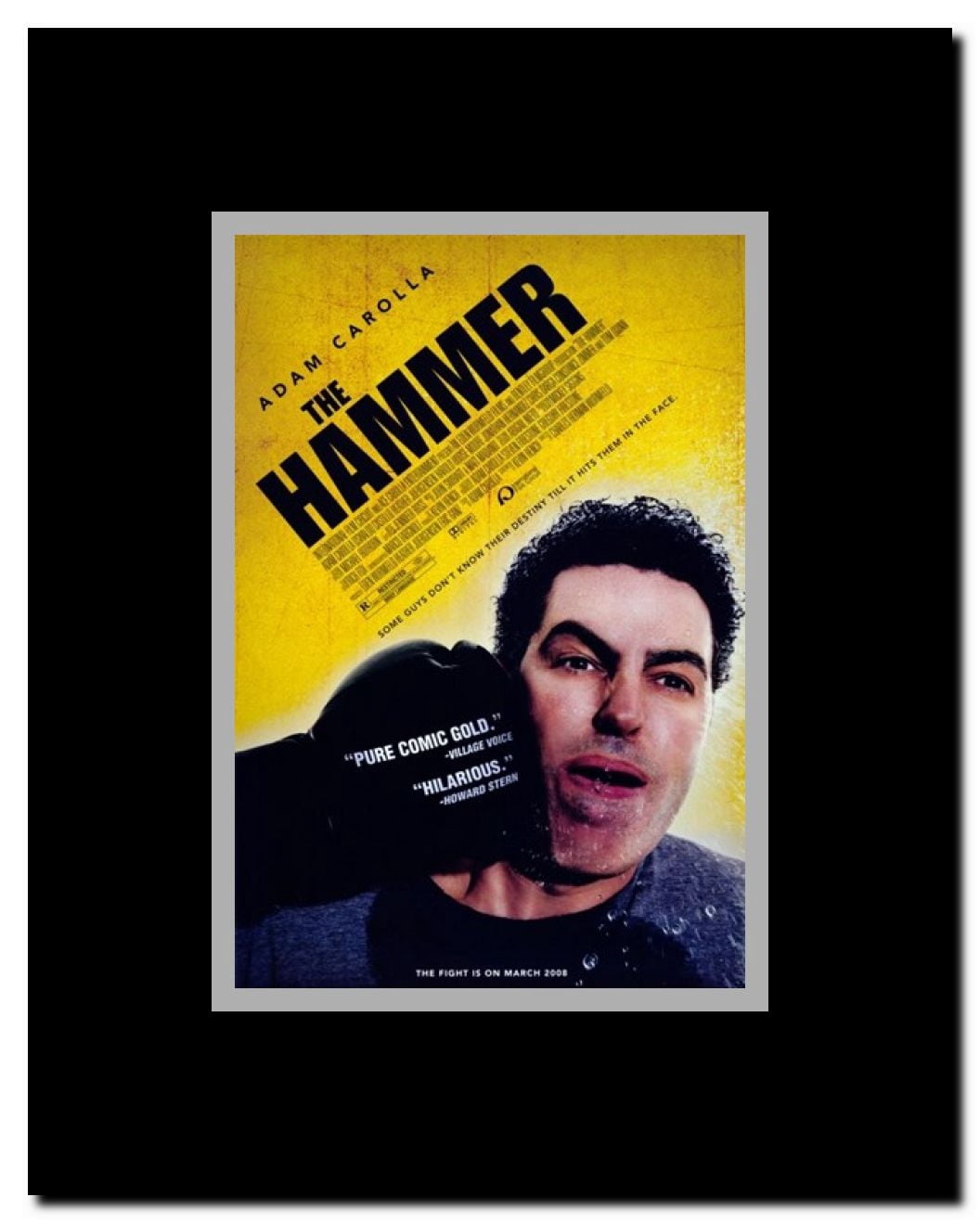 The Hammer Framed Movie Poster