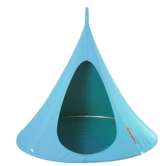 The Hamptons Collection 48” Light Blue Children’s Bonsai Cacoon Chair with Hanging Hardware