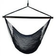 thumbnail image 1 of The Hamptons Collection 48" Navy Blue Tight Weave Hammock Hanging Caribbean Rope Chair, 1 of 1