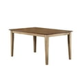 thumbnail image 1 of The Hamptons Collection 60” Brown Rectangular Dining Table, 1 of 3