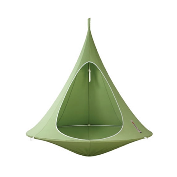 The Hamptons Collection 60 Green Heavy Duty Hanging Cacoon Chair with Hanging Hardware