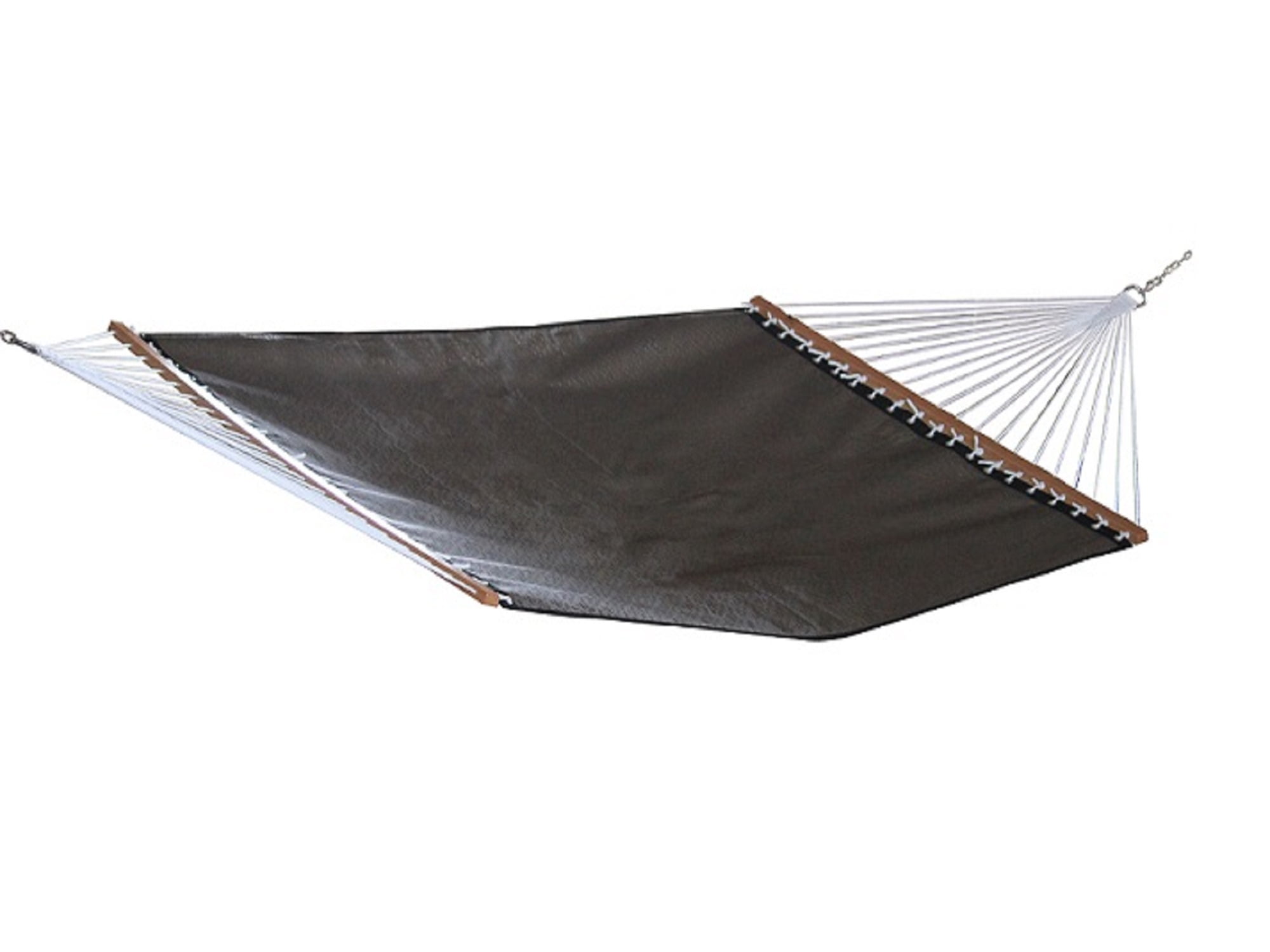 Vivere Sienna Textilene Double Poolside Hammock with Hardwood Spreaders