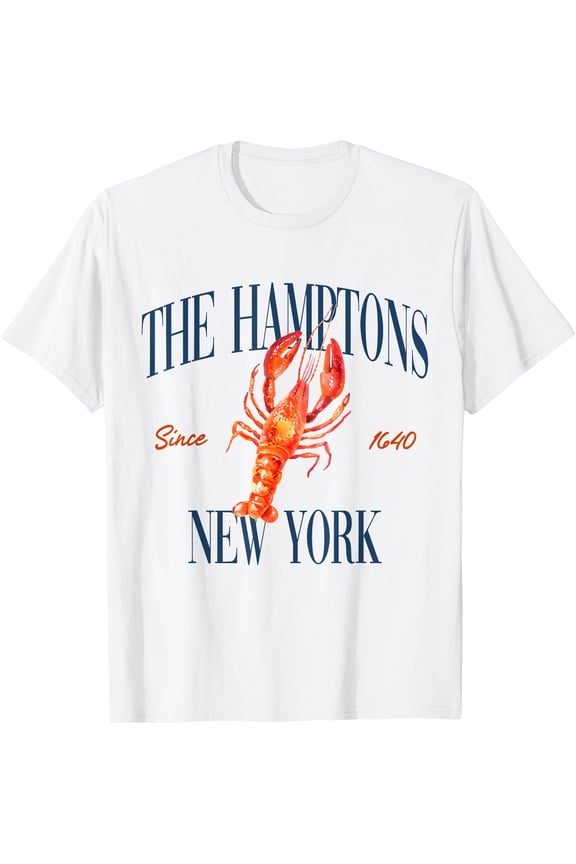 The Hamptons New York Est. 1640 - Old Money, Aesthetic T-Shirt