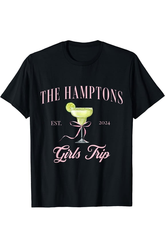 The Hamptons bachelorette Girls club bach 2024 Girls trip T-Shirt