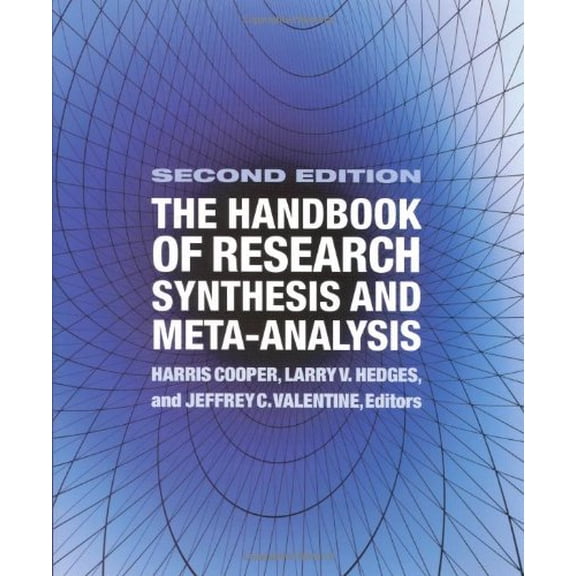 Pre-Owned The Handbook of Research Synthesis and Meta-Analysis (Hardcover)