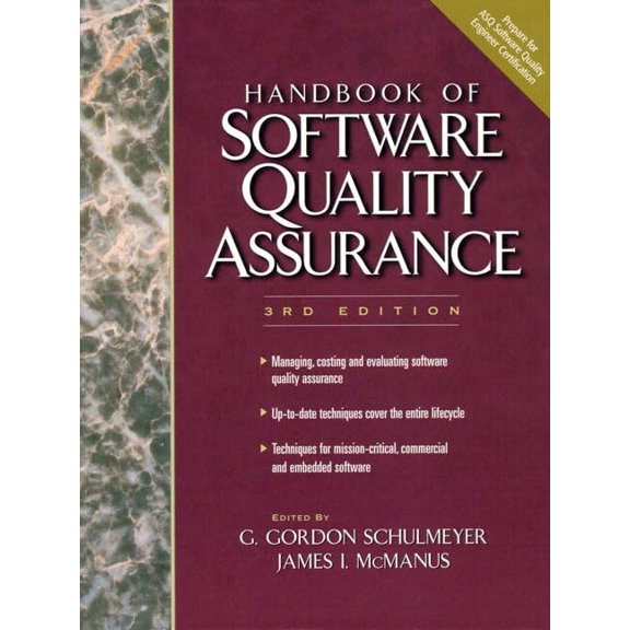 Pre-Owned The Handbook of Software Quality Assurance (Paperback) by Gordon Schulmeyer, James I McManus