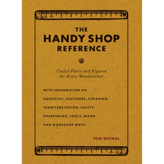 Pre-Owned The Handy Shop Reference: Useful Facts and Figures for Every Woodworker (Paperback) 1440354804 9781440354809