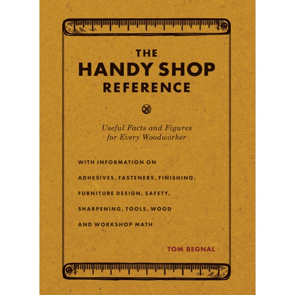 The Handy Shop Reference: Useful Facts and Figures for Every Woodworker, (Paperback)