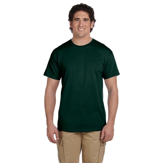 The Hanes 52 oz, 50/50 EcoSmart T-Shirt - DEEP FOREST - 3XL