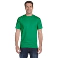 thumbnail image 1 of The Hanes 61 oz Beefy-T - KELLY GREEN - S, 1 of 2