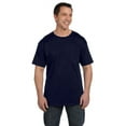 thumbnail image 1 of The Hanes 61 oz Beefy-T with Pocket - NAVY - 3XL, 1 of 2